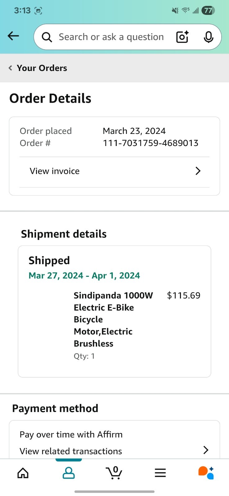 1000watt Ebike Motor