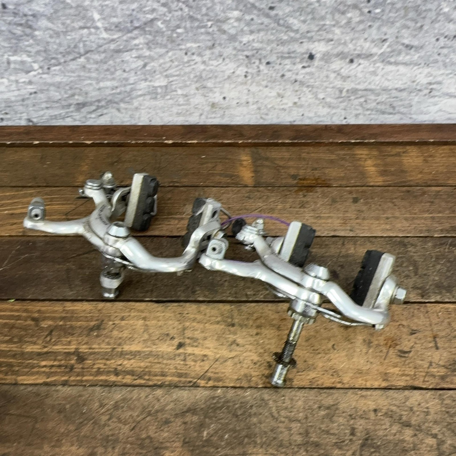Vintage Shimano 600 Caliper Brakes Set Arabesque Road Bike Side Pull 80s
