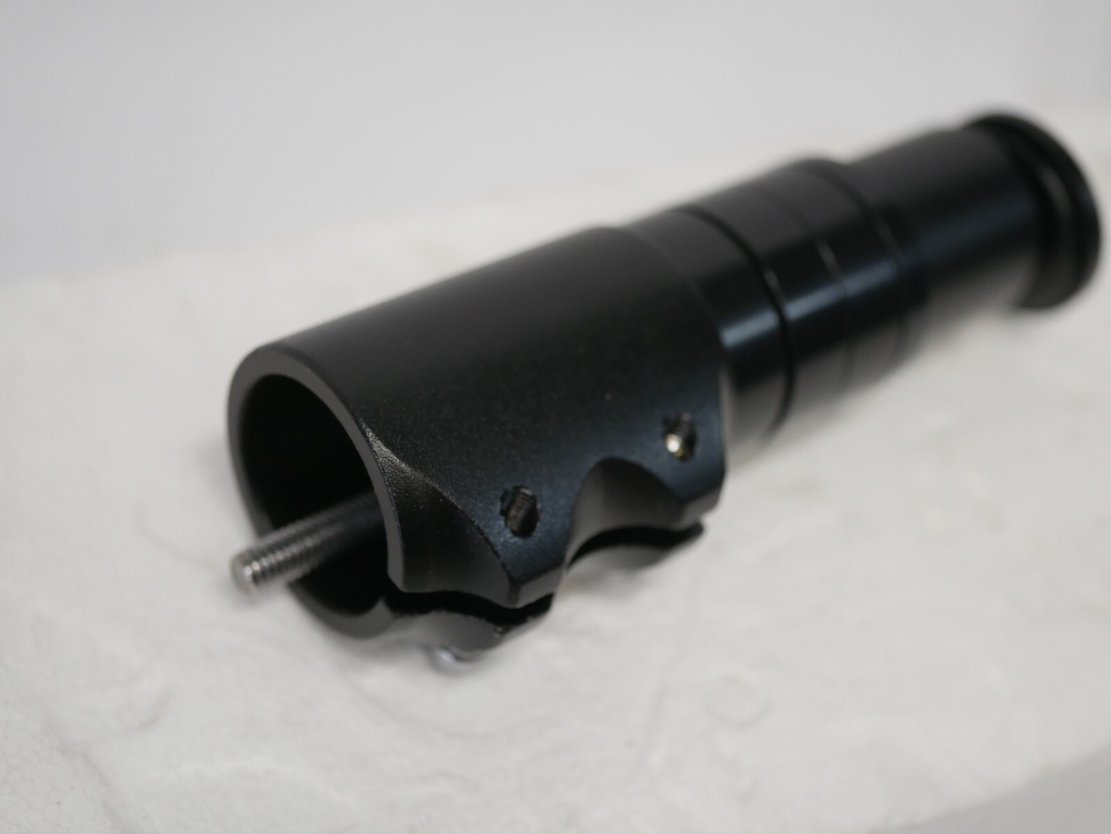 New Lerway 28.6mm or 1 -1/8″ Bicycle Stem Extender Black Aluminum Riser set