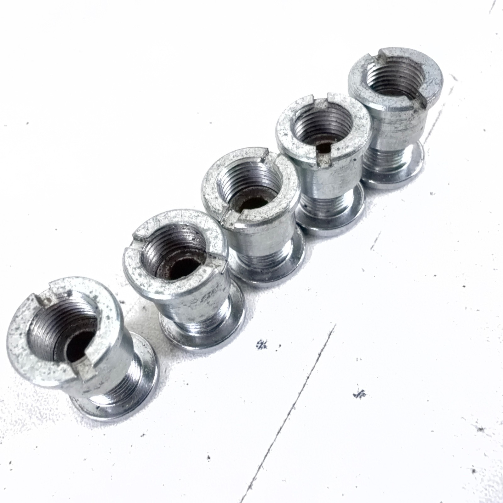 Vintage Sugino Double Chainring Screw Set Steel