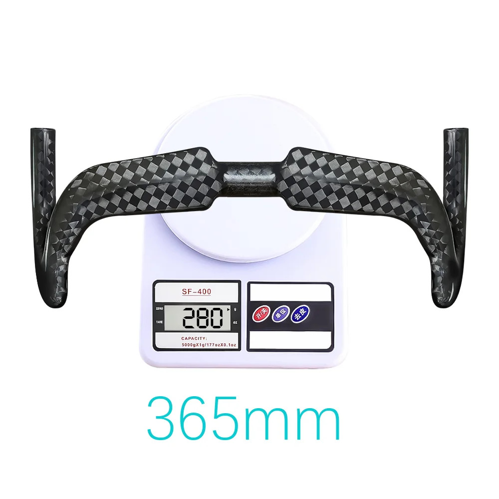 Professional Carbon Fiber Track Fixed Ratio Racing Bike Handlebar 31.8mm