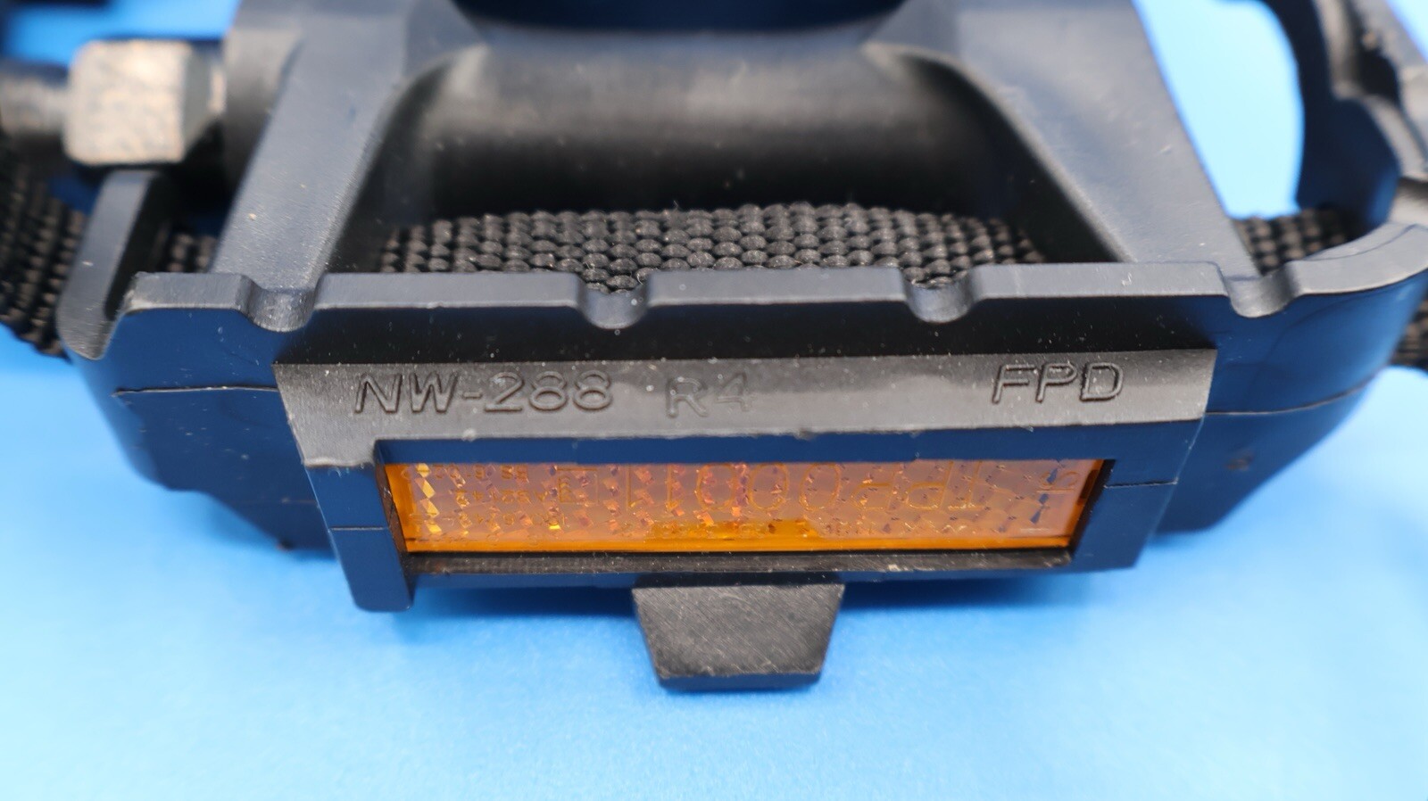 Plastic/Composite bike pedals with clips NW-T10 M