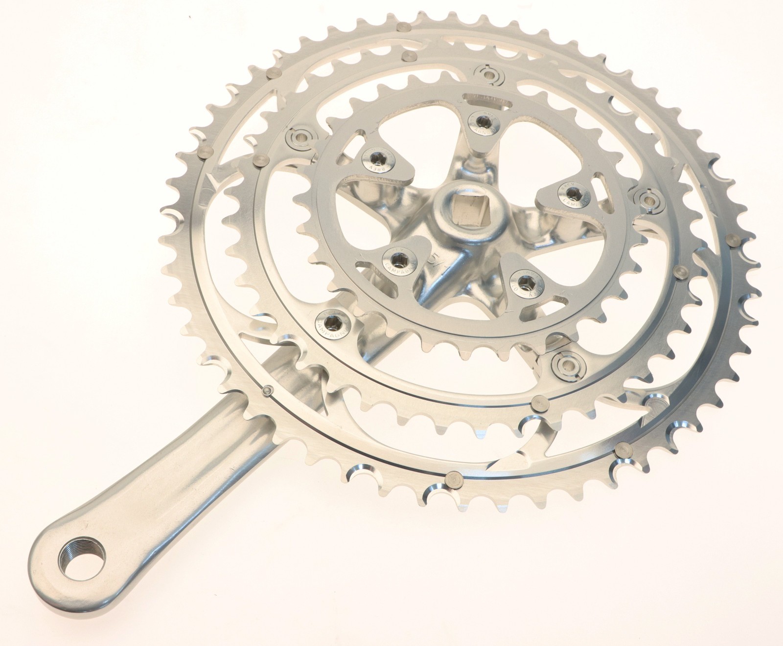 Campagnolo Record Triple Crankset 10 Speed 53/42/30T 175mm 2002 NOS NEW