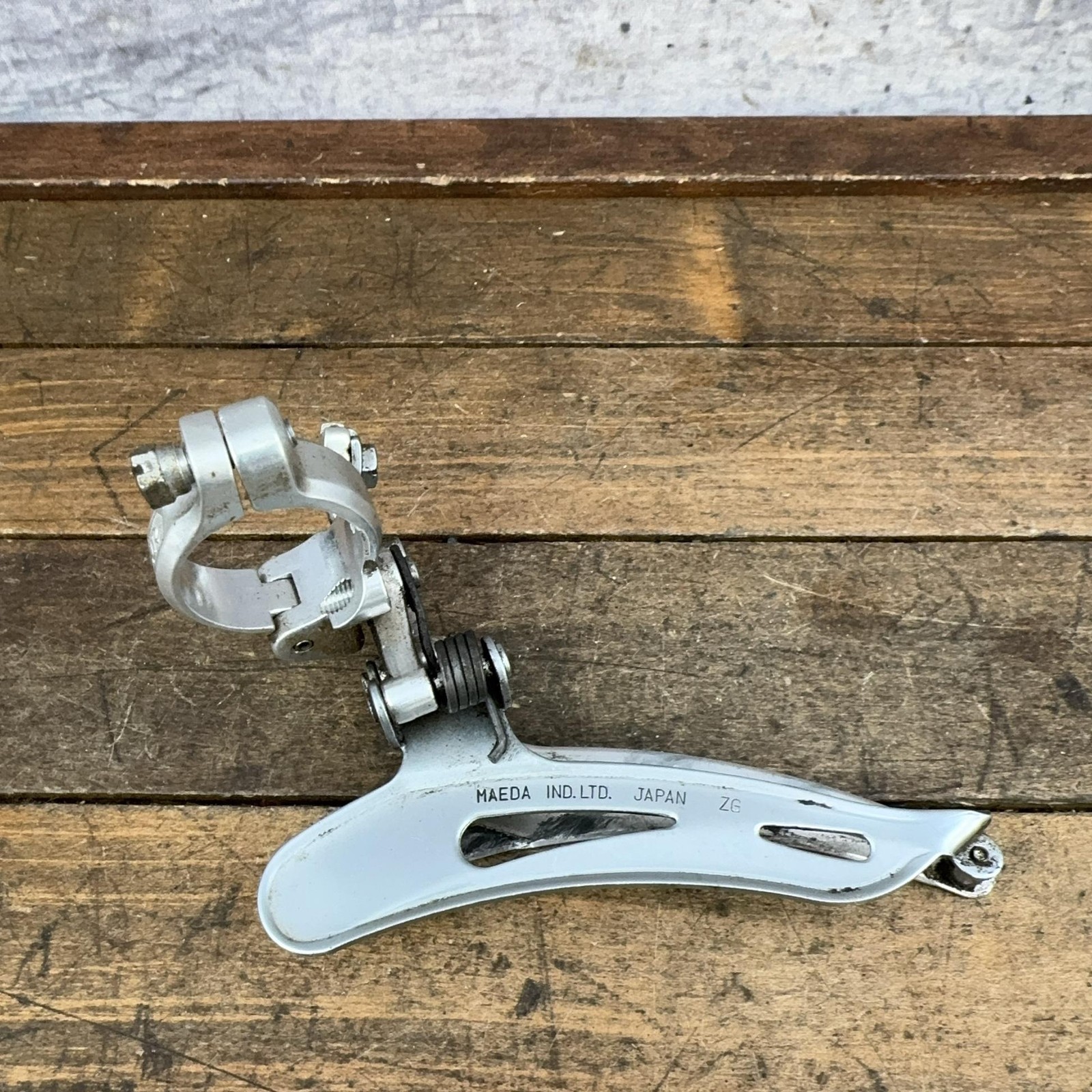 Vintage Suntour Mountech Front Derailleur Triple Bottom Pull 28.6 Japan MTB