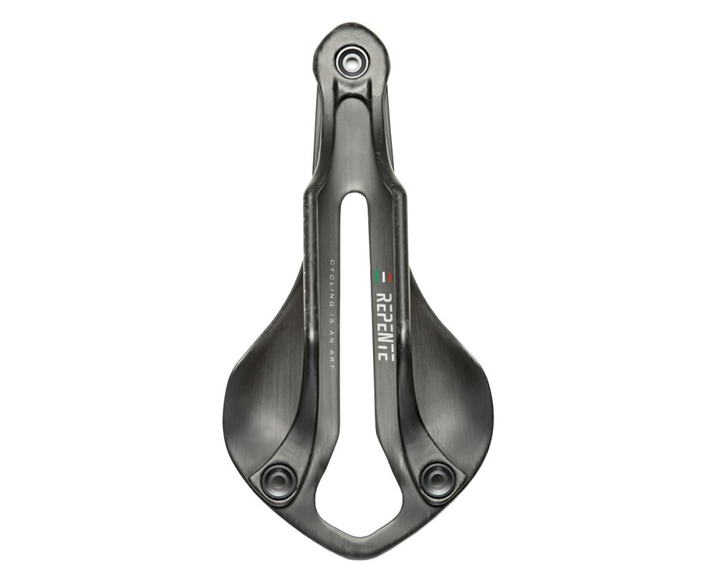 Selle Repente Kuma 4.0 Italian FULL Carbon bike Saddle WHITE TRIBAL -ITALY 145g