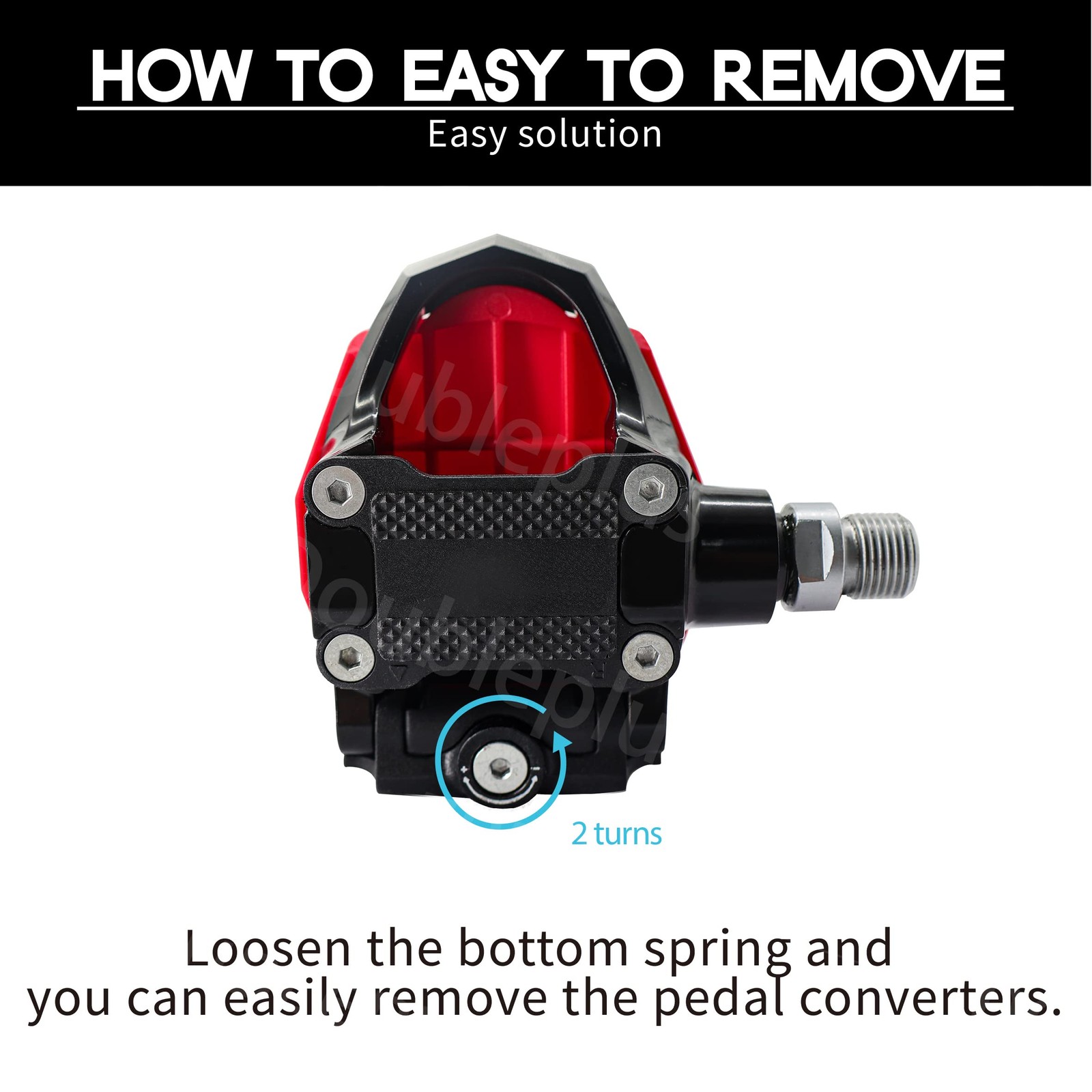 Pedals for Regular Shoes Compatible with Peloton Bike & Bike Plus Accessories