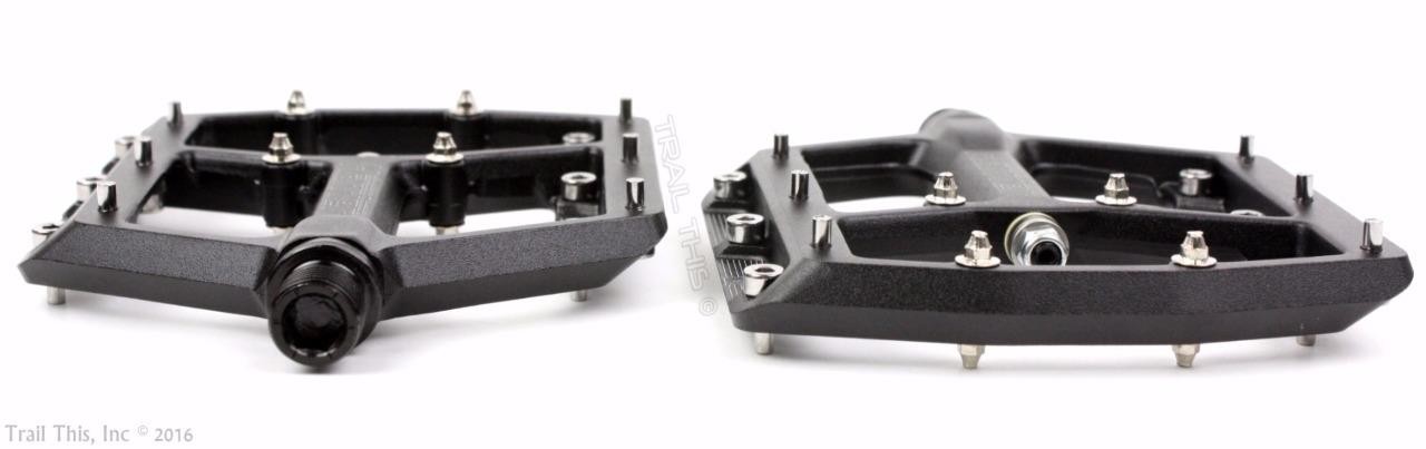 VP Components Harrier Low Profile Big Flat Platform Pedals MTB / Fat Bike 9/16″