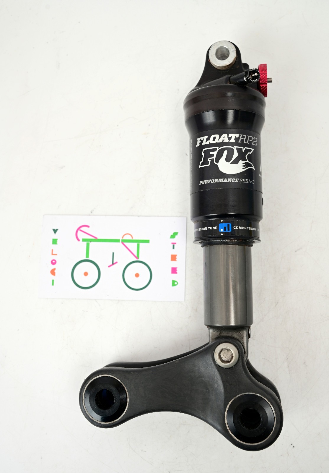 FOX Float RP2 Rear Air Shock Mountain Bike 165mm 6.5” Propedal Santa Cruz Blur