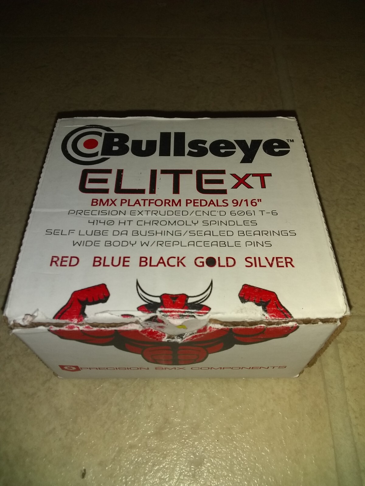 BULLSEYE 🎯 bmx limited pedals gold se bikes jmc profile redline GT