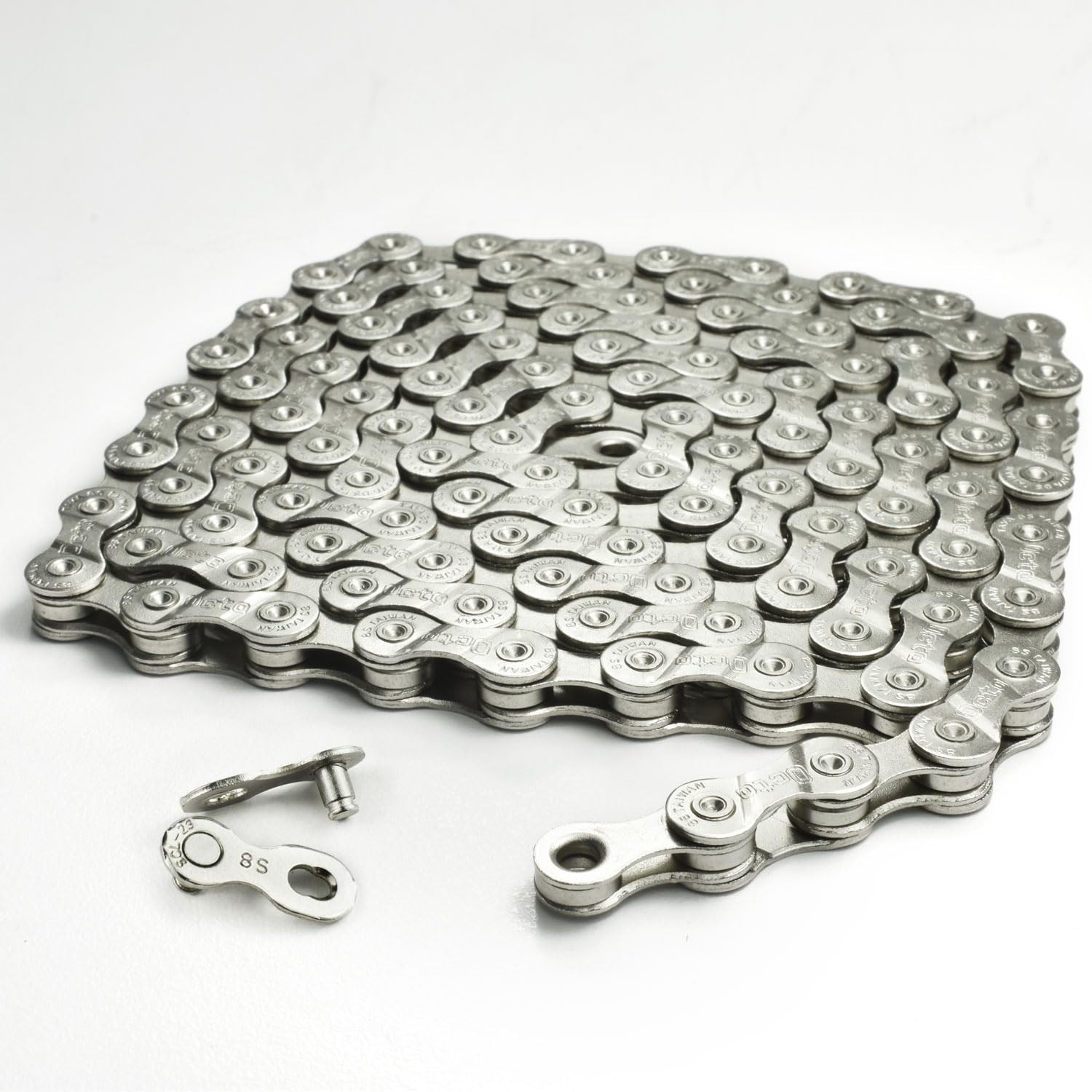HeavyDuty Bike Chain 6 7 8 Speed Silver 116 Links Quick Link for Bicycle Repair