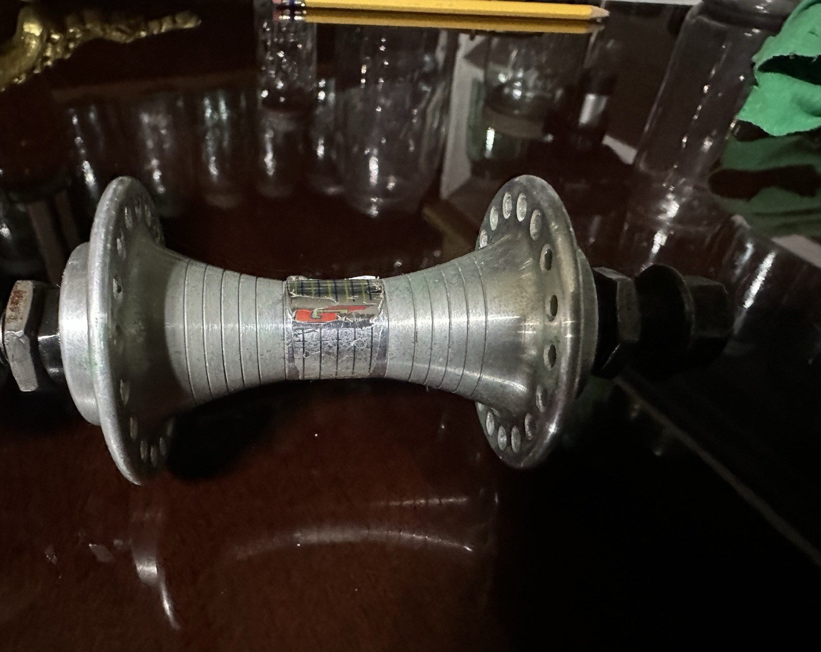 Old School 80s 90s BMX GT Racelace 36h Front Hub Loose Ball Bearing KK Cover