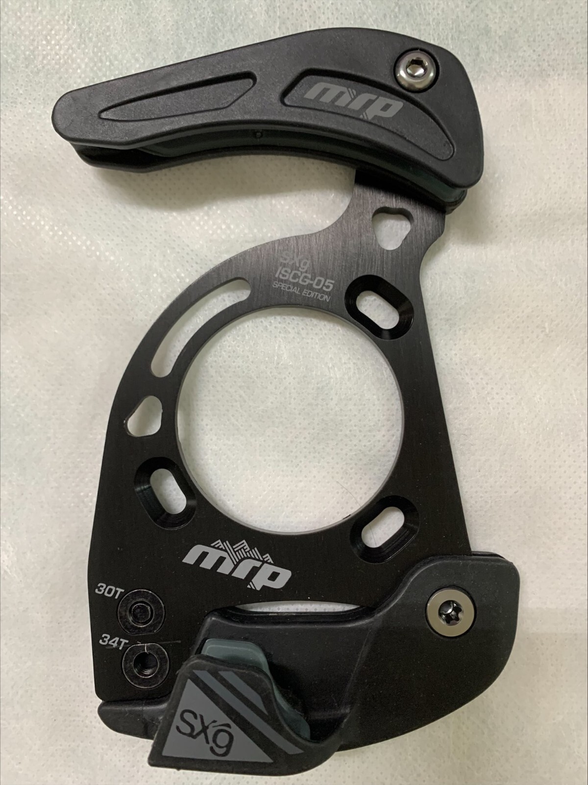 MRP SXg SL Chain Guide – 30-34T, ISCG-05, Black Alloy Backplate
