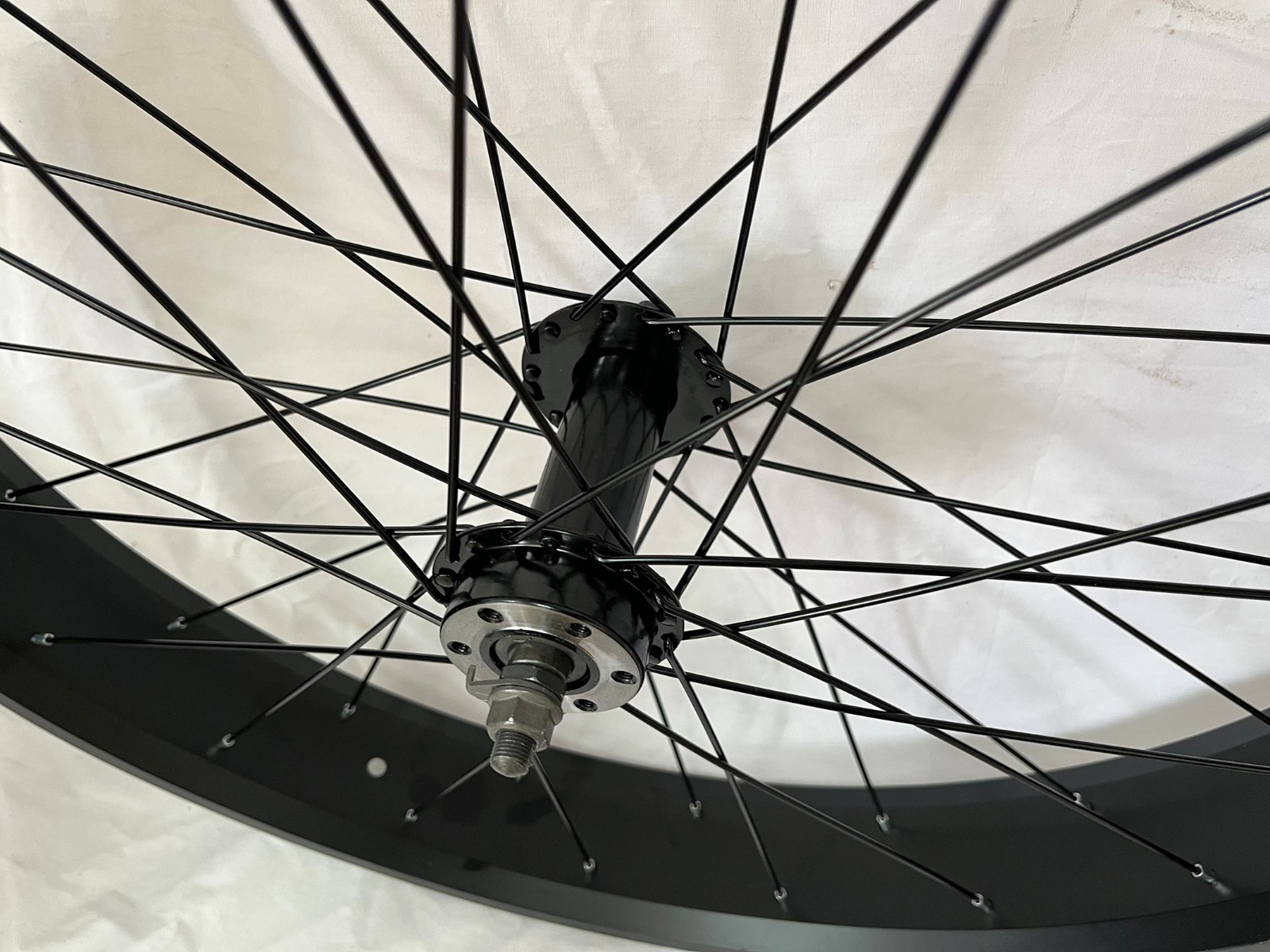 26» *4.0″ Bike Fat tire Suspension Fork & 26*4.0″ Wheel set 135mm*190mm 36H 12G