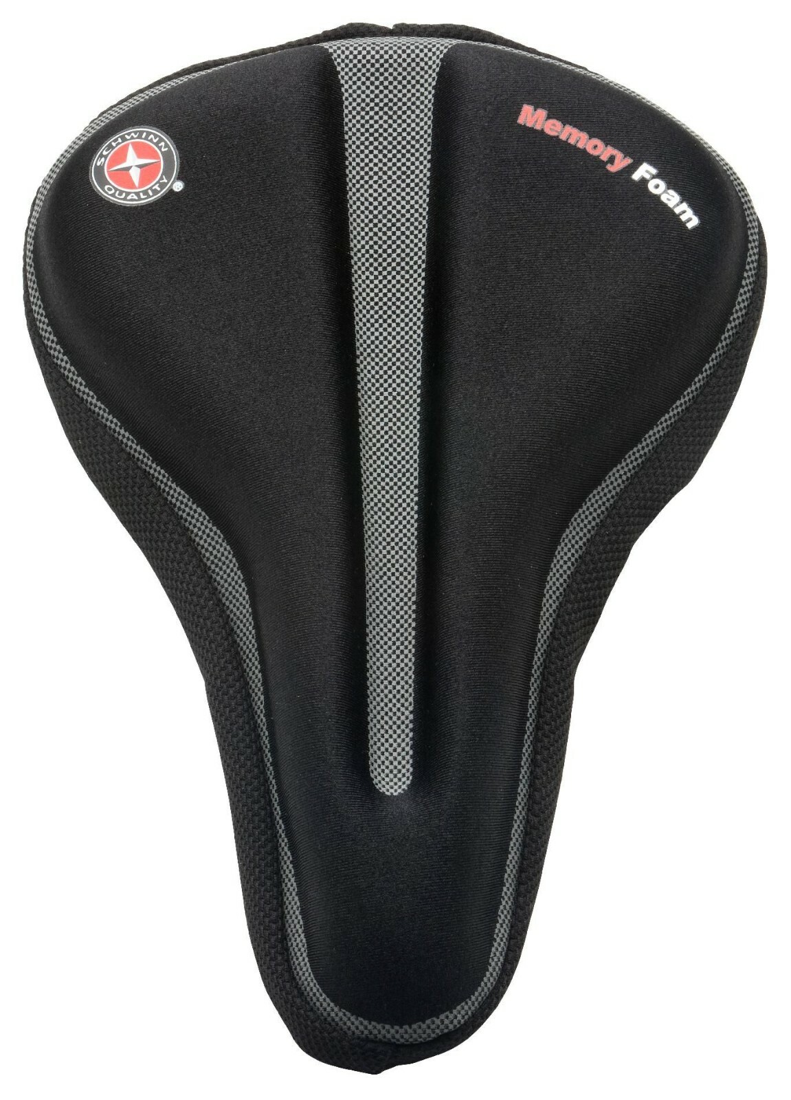Schwinn Gel Bicycle Seat Cover No Pressure Memory Foam Drawstring Bicycle