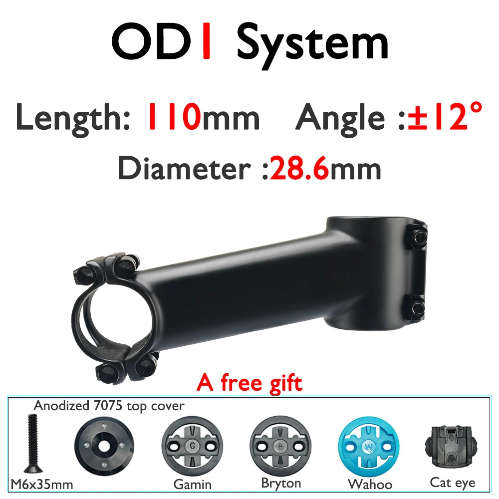 6/12/17 Degree Road/MTB Bicycle Carbon Stem 60-120mm Bike Computer Mount Stand