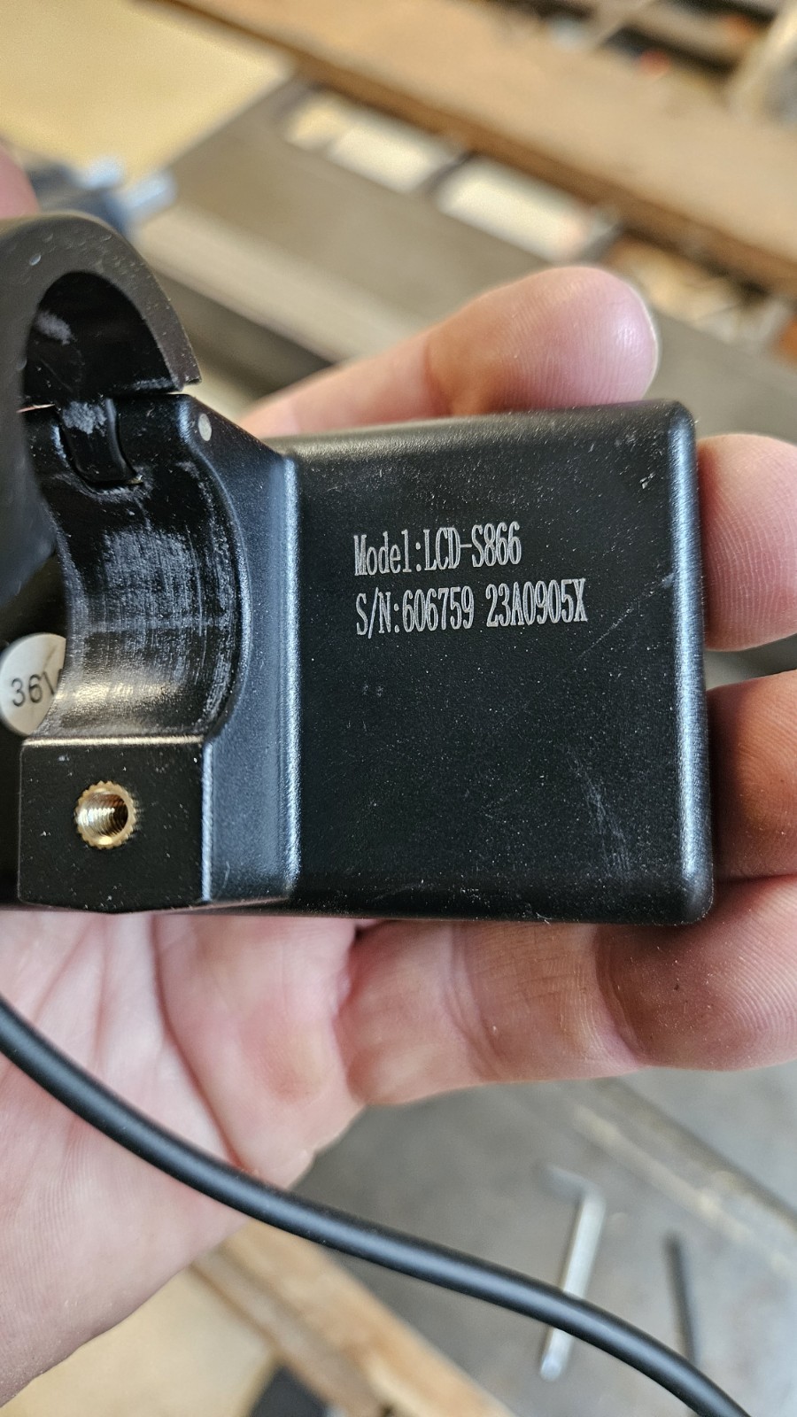 S866 electric bike lcd display