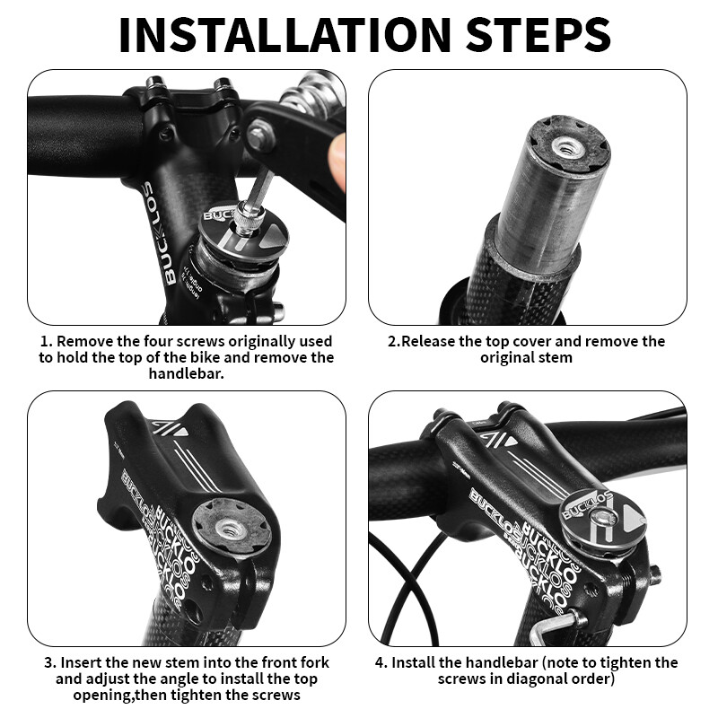 31.8mm Bike Stem 17 Degree MTB Road Mountain Bike 90mm Handlebar Stem Power Part