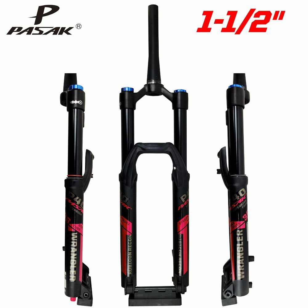 160mm Travel Mountain Bike Front Suspension Fork Thru Axle 15*110mm MTB Air Fork