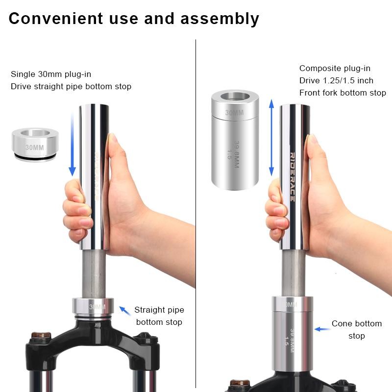 Bicycle Front Fork Replacement Installation Tools Bike Headset Crown Race Tool a
