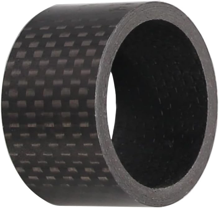 BUCKLOS 11PCS Headset Spacer Bike 1-1/8 Fork Stem Aluminum Carbon Fiber Washer –