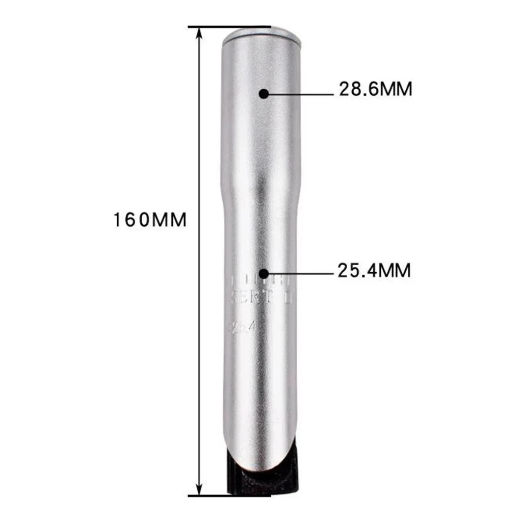 1pc Aluminum Alloy Bike Stem Riser Adapter 22.2/25.4mm to 28.6mm Extender – NEW