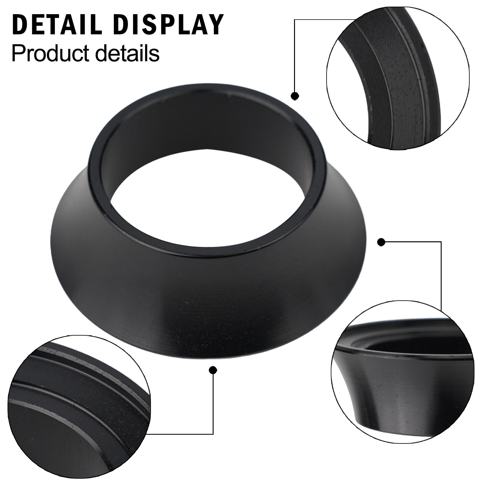 Component Headset Spacer Cycling Fitting Metal Part Spare Aluminum Alloy