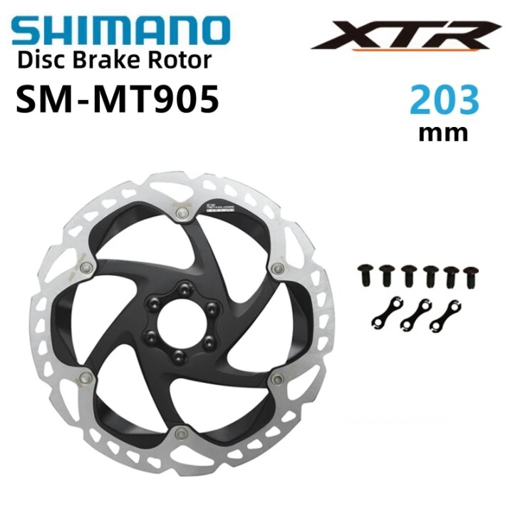 SHIMANO XTR RT-MT905 6-Bolt Disc 180/203mm Brake Rotor ICE TECHNOLOGIES FREEZA