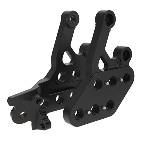 Foot Peg Brackets CNC for Eride Pro SS 2.0 3.0 E Ride Pro S SR,Electric black