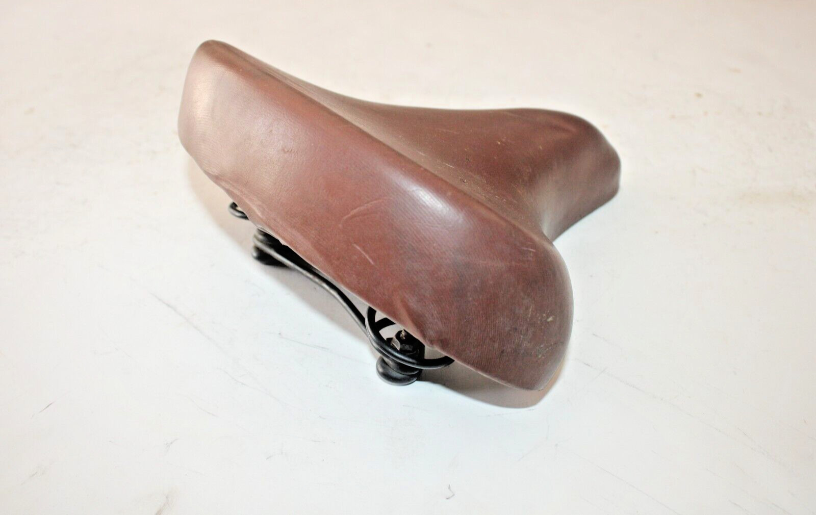 Vintage Ridashiye Bike Saddle 260/240mm Brown 638g Comfort Hybrid Fast Shipper