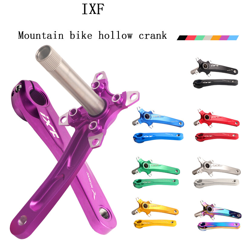 Bike Crank Set 64/104BCD Mountain Bike 170mm Hollowtech Crank Bottom Bracket US