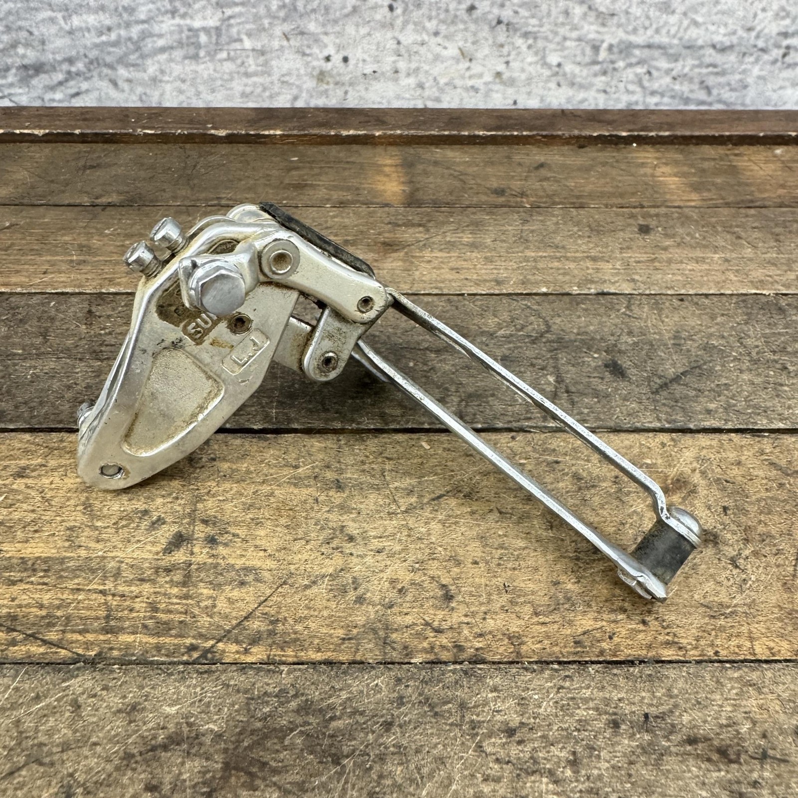 Vintage Edco SLJ Front Derailleur 28.6 Clamp On Bottom Pull Simplex Super LJ