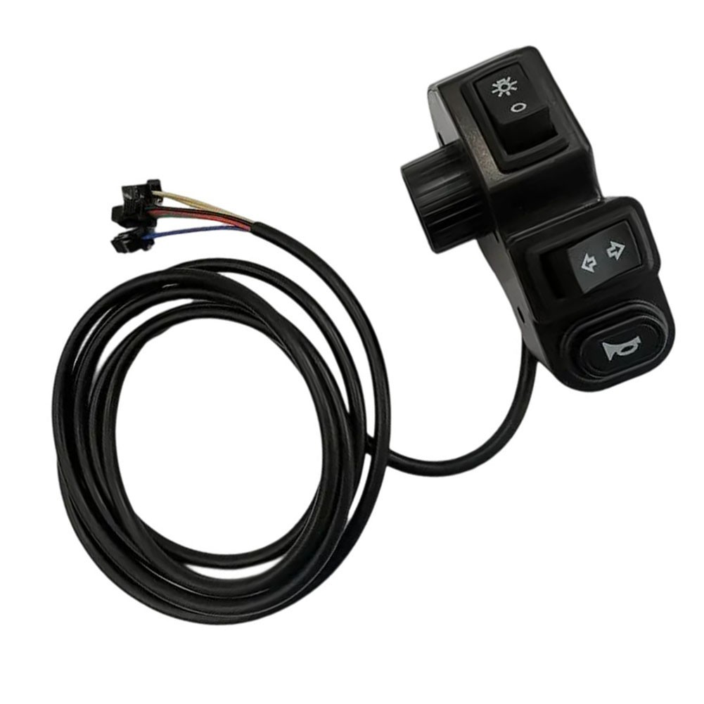 Ebikes Light Control Button with Turn Signal and For horn Functionality
