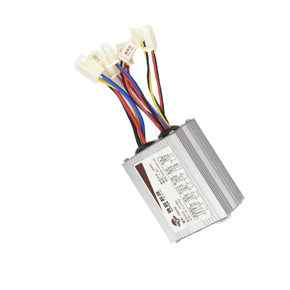 24V 36V 48V 500W Brush Controller For Electric Bike Scooter Speed Brush Motor
