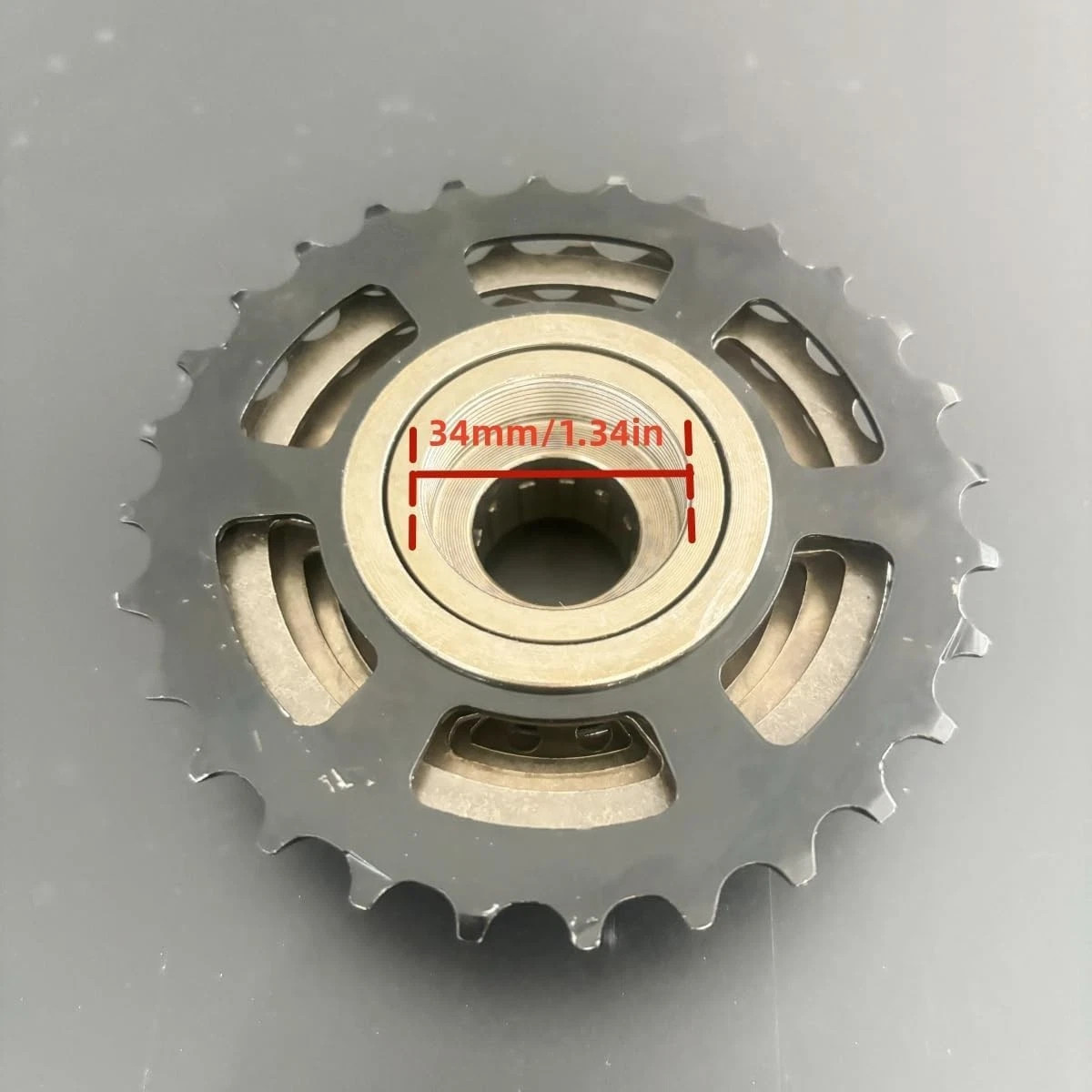 CDH 7 Speed Bike Freewheel 14-28T Threaded Bicycle Cassettes Cogs Gear Sprocket