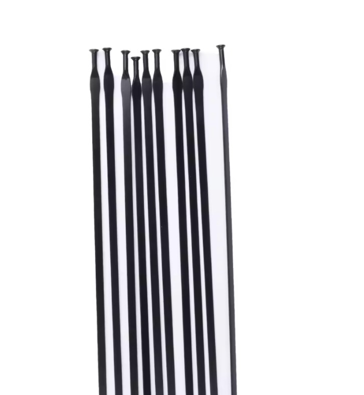 10pcs Spoke Straight Flat Spokes With Spoke Cap For MAVIC CR AK EQ Wheelset Bike