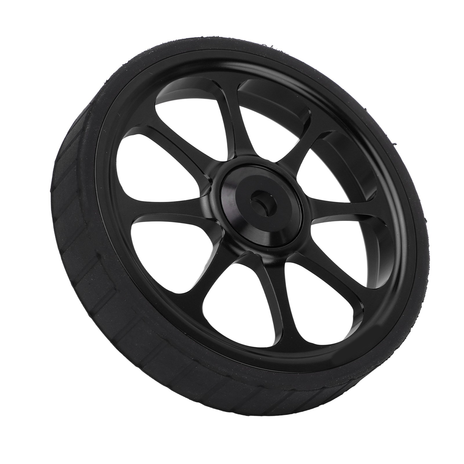 Aluminum Folding Bike Easy Wheel 82mm For Brompton/3sixty (Black)
