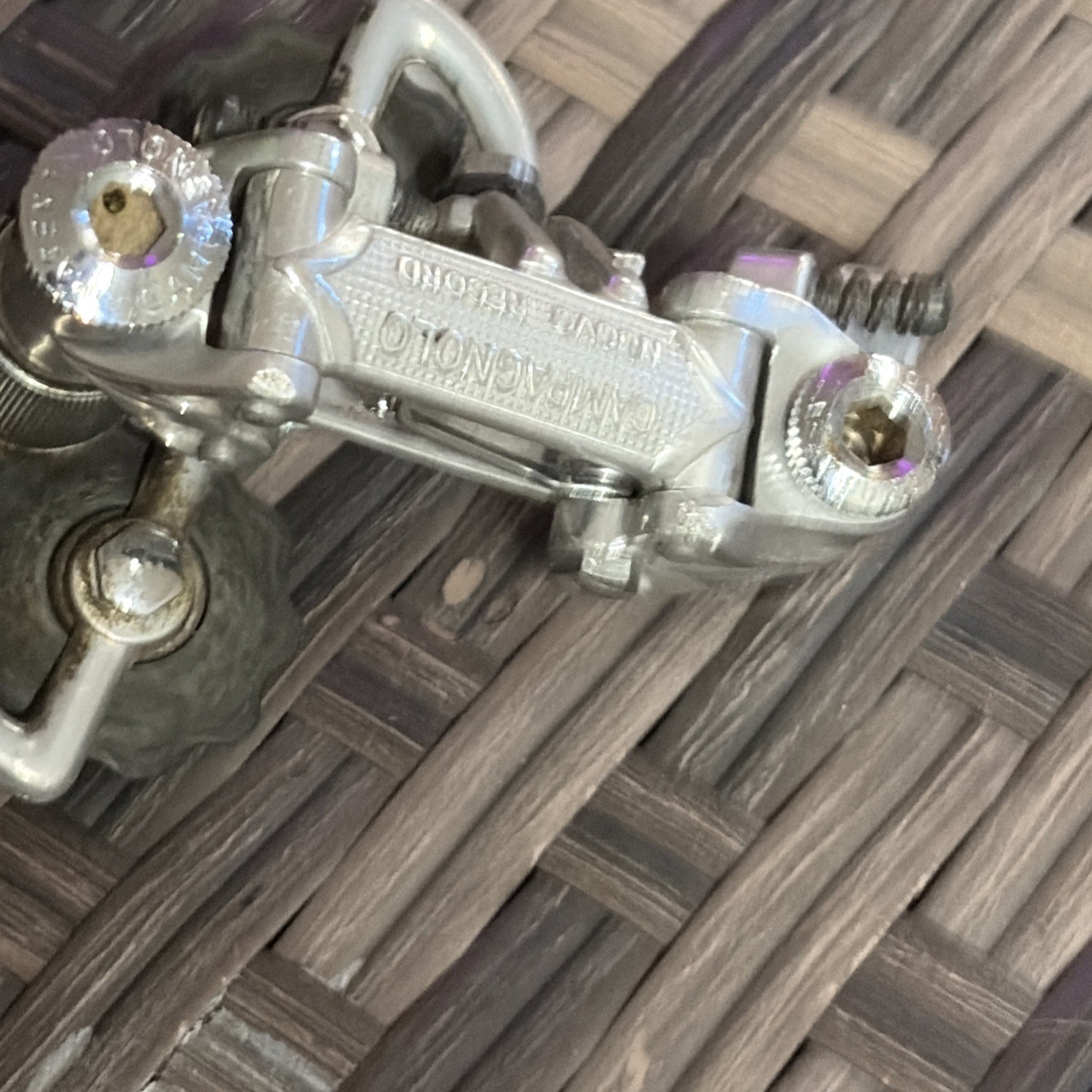 Vintage Campagnolo Nuovo Record Rear Derailleur Italy Road Classic
