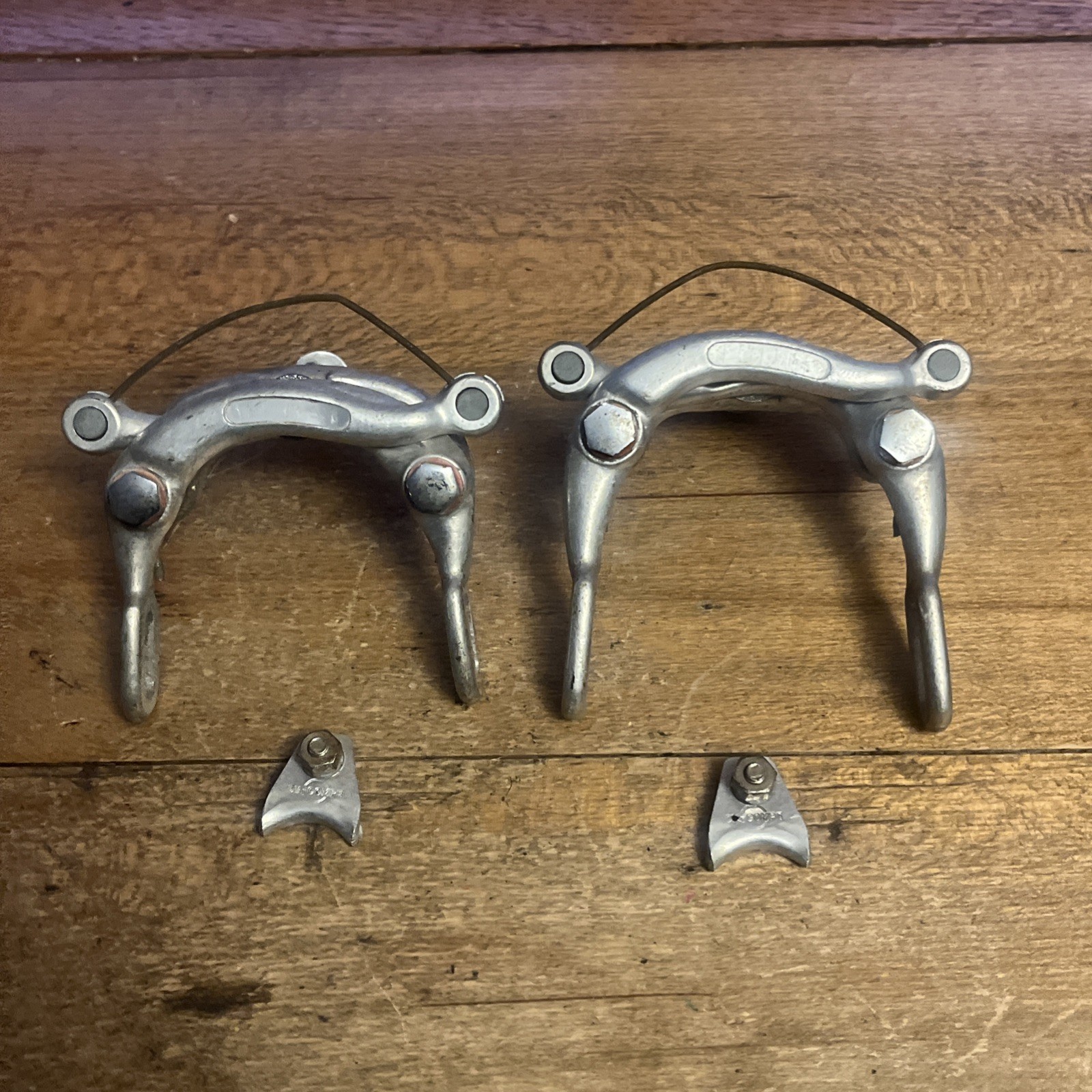 Vintage Dia Compe Center Pull Brake Calipers + Hangers Japan Road Bike Schwinn