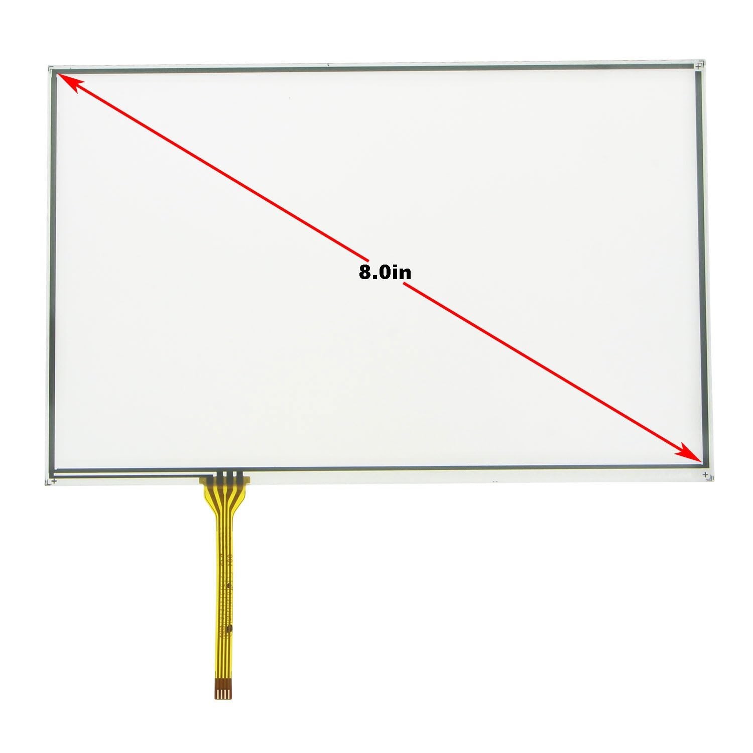 Touch Screen Digitizer Fit For Lexus GX460 Toyota Highlander Land Cruiser Pra…