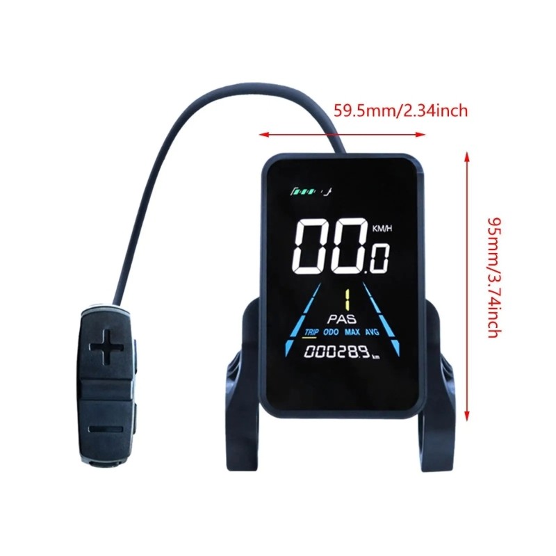 Modern Electric Bike Display Conversion Modules Turn Signal Alerts Speed Warning