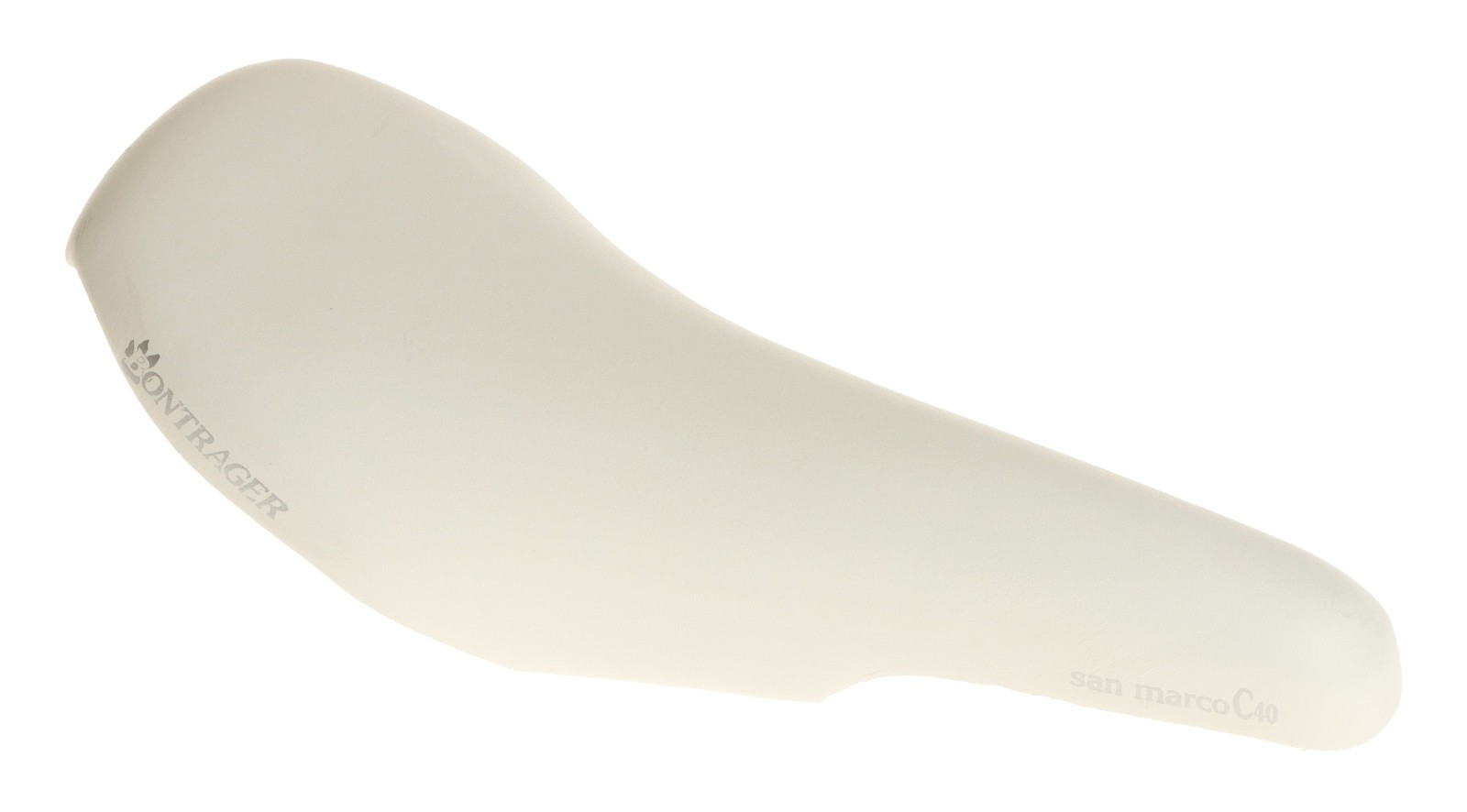 Selle San Marco Bontrager Saddle C40 Steel White Smooth Leather 90s NOS NEW