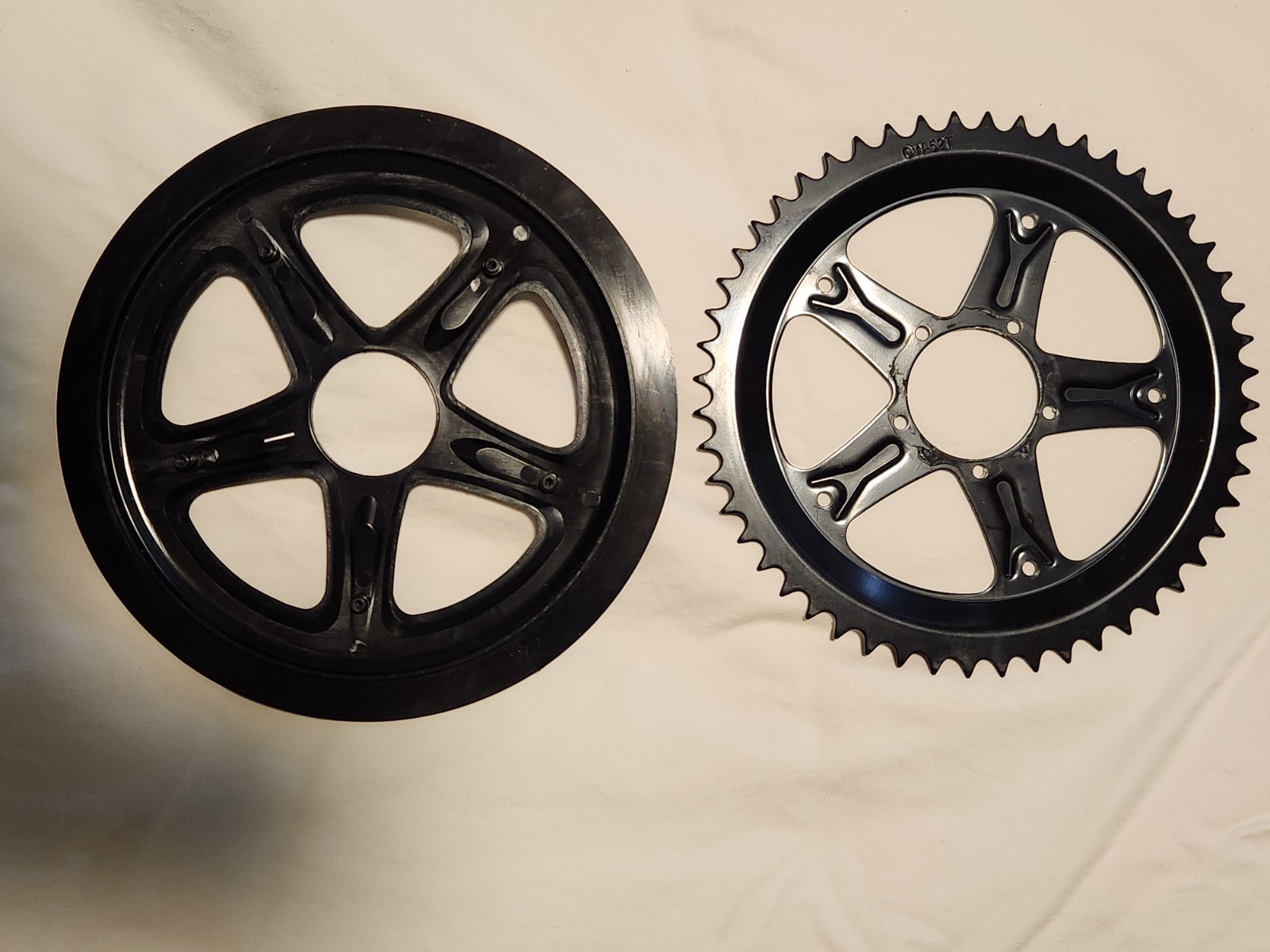 Bafang 52 Tooth Chainwheel Chain Ring Sprocket + Guard for BBS01B BBS02B