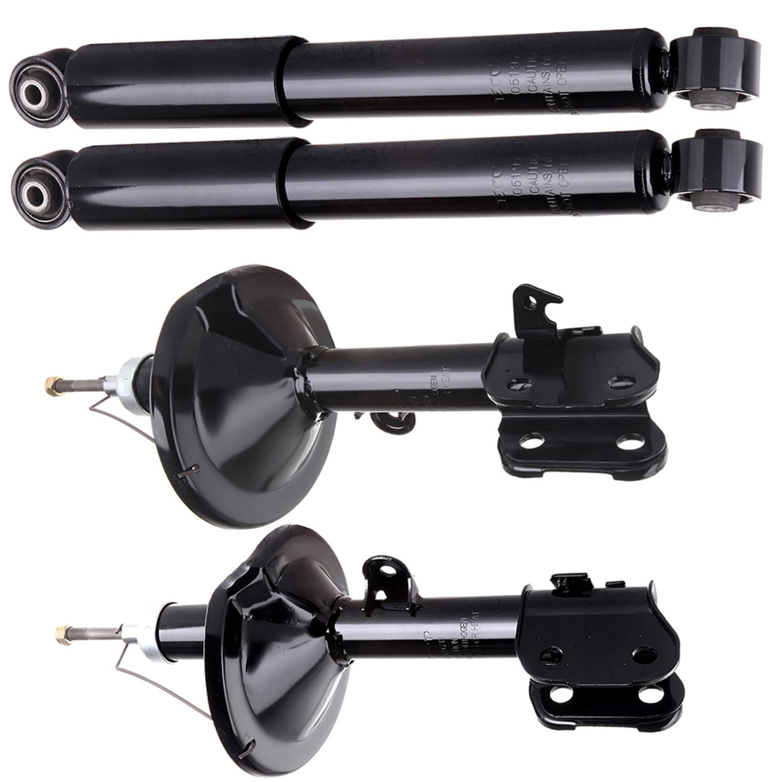 Front Rear Shock Absorbers 1999-2004 Odyssey 334318 4Pcs