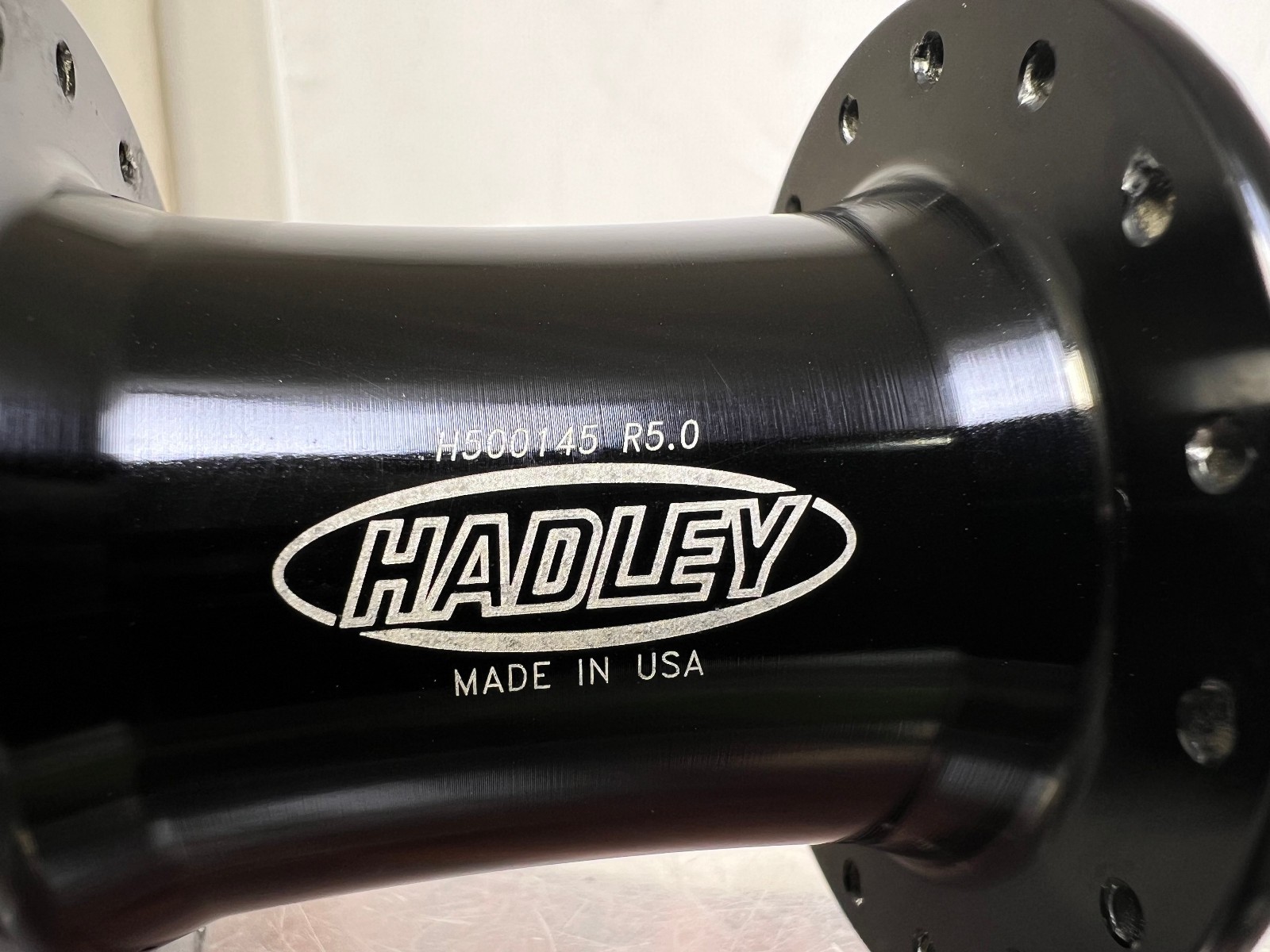 Vintage Hadley Front Hub Black Mountain Bike Downhill 26″ DH USA Made Retro MTB
