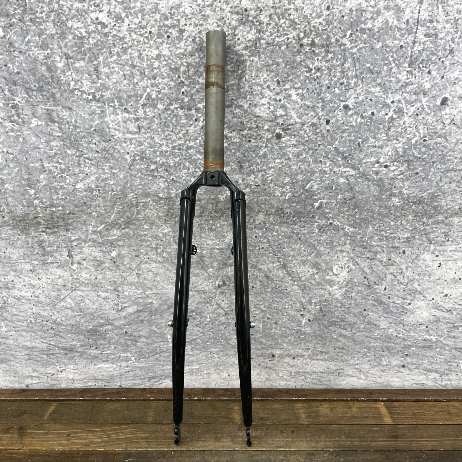 Surly 700c Fork 1 1/8 Threadless Mid-Fork V-Brake Canti QR Steel Black Gravel