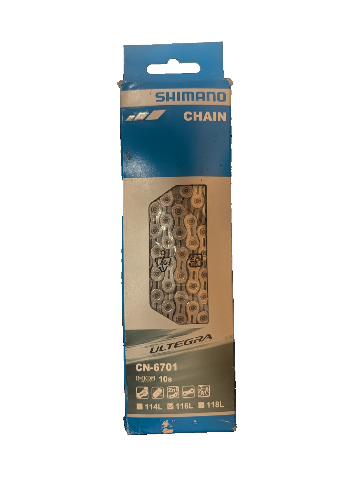 Shimano CN-6701 Ultegra Super Narrow 10 Speed Chain 116 links