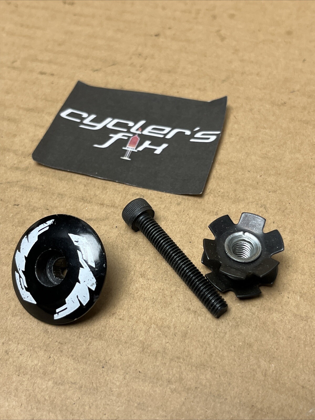 NOS 1” FMF Racing Stem Bolt Top Cap Alloy Freestyle Race BMX Mini Fit: Haro GT