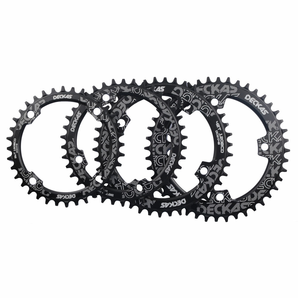 DECKAS 120BCD Chainring Round 36T 38T 40T 42T MTB Chainwheel MTB Crankset