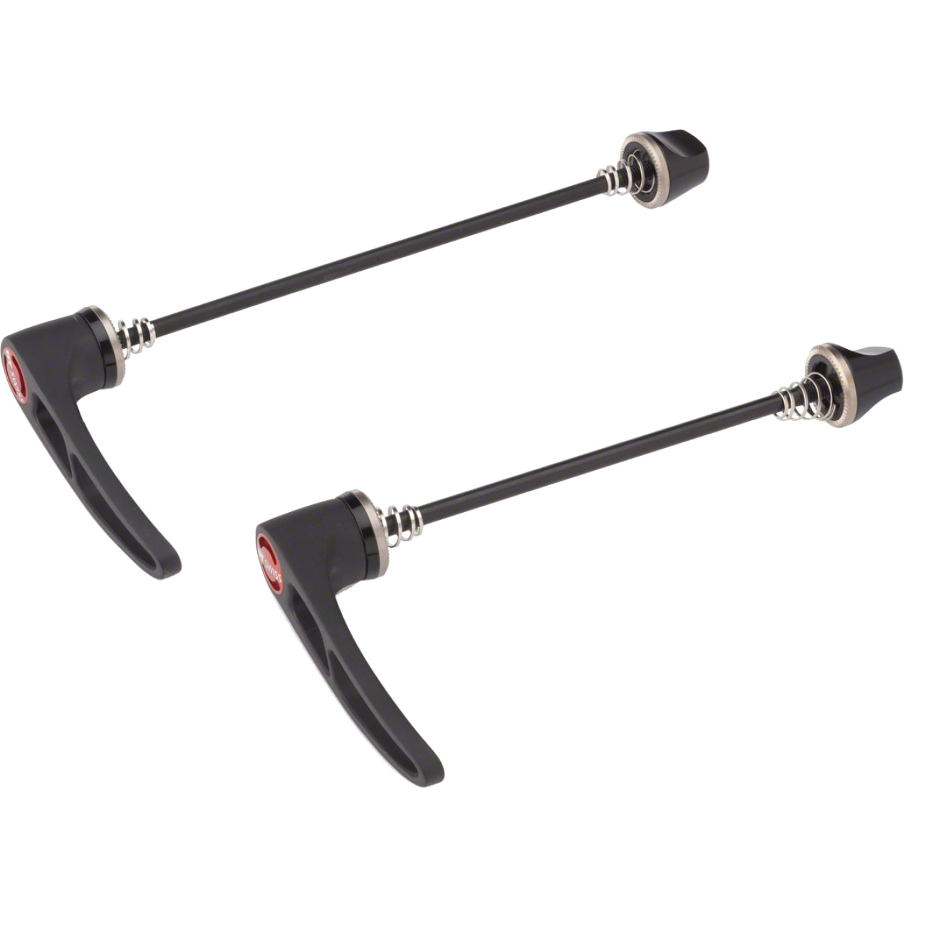 DT Swiss RWS MTB Quick Release Skewers Pair 100mm Front & 135mm Rear Steel &
