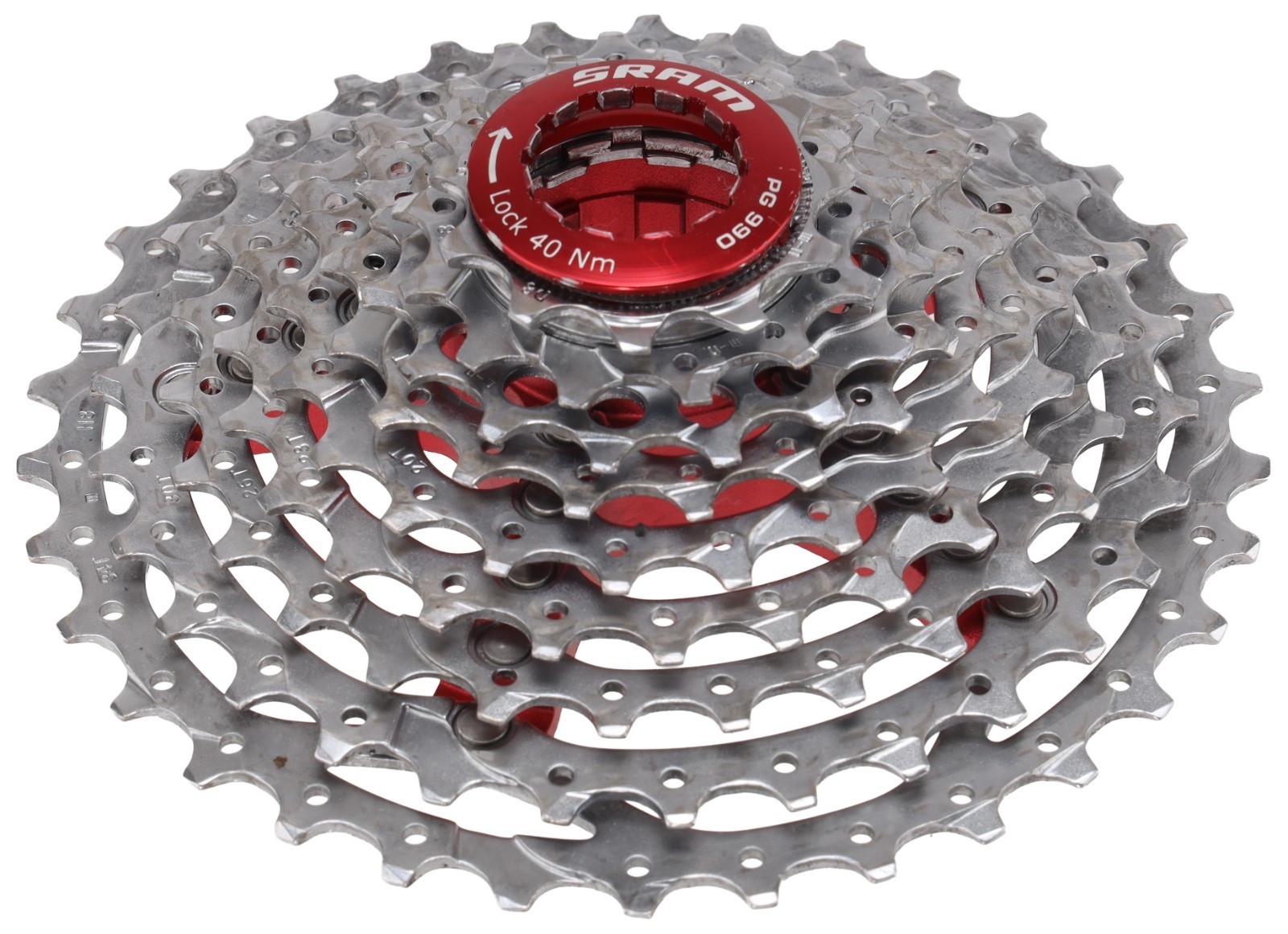 SRAM PG 990 9 Speed Mountain Bike Cassette 11-34T Steel Vintage MTB Shimano HG